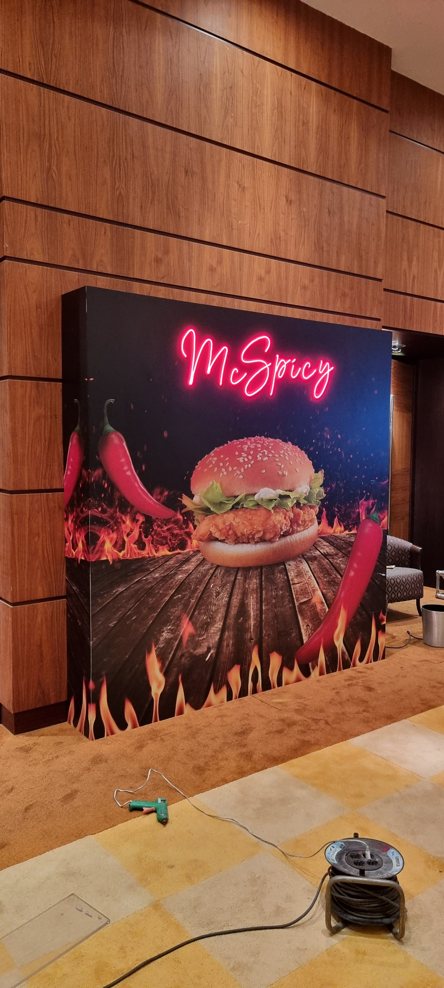 McSpicy Restaurant Display