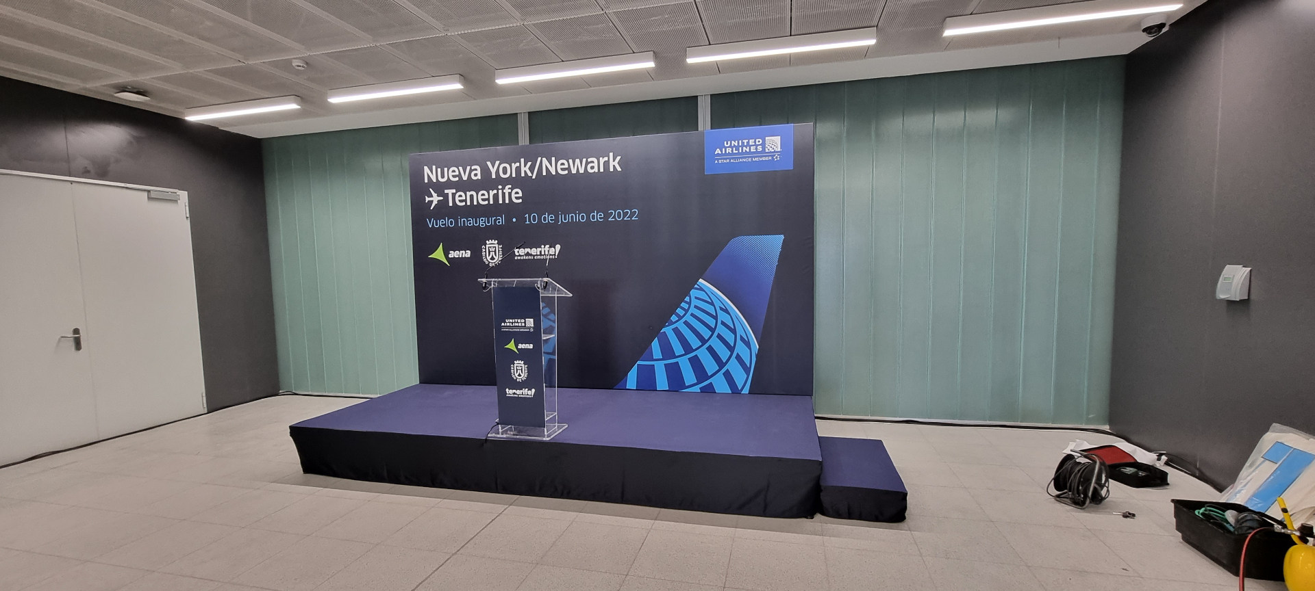 United Airlines Launch Event