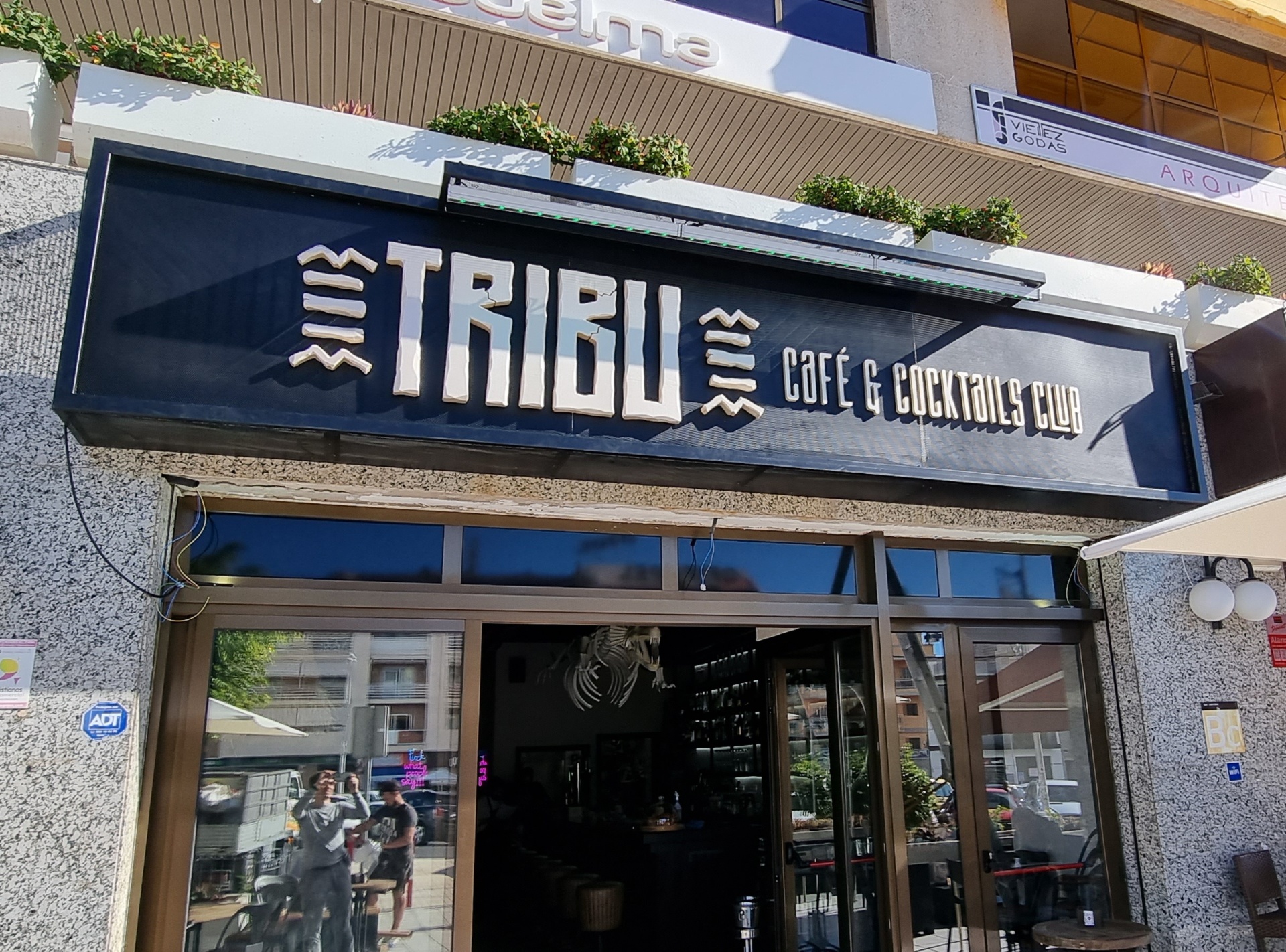 Tribu Café Signage
