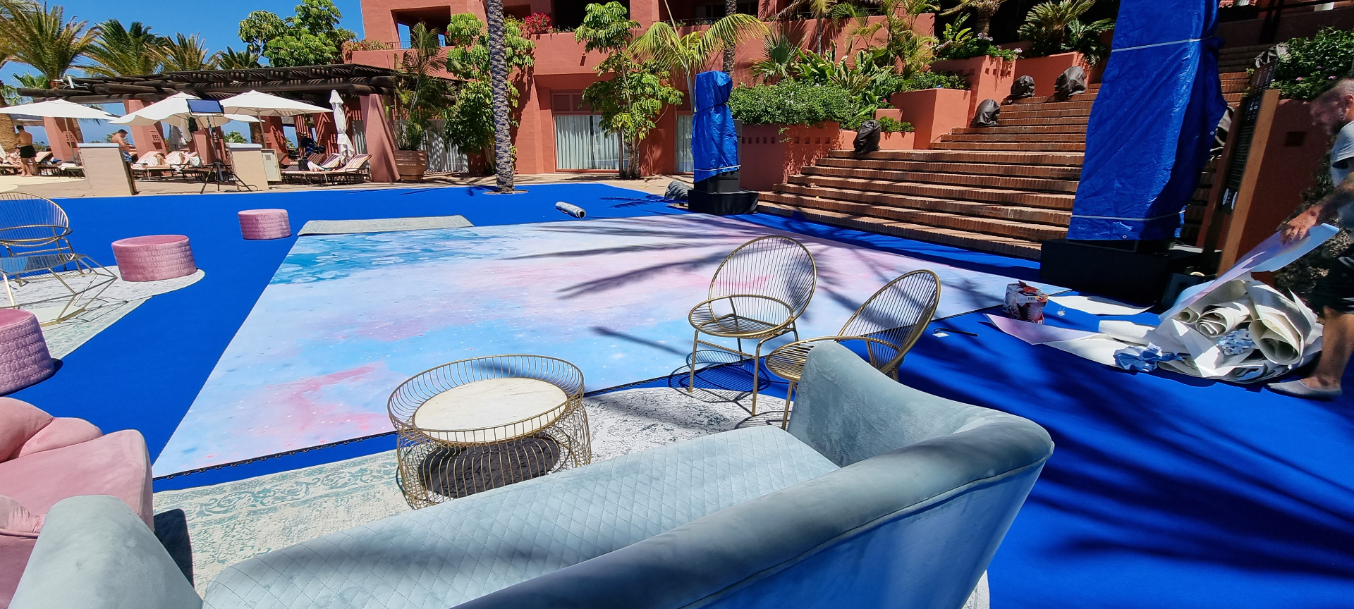 Luxury Hotel Event Setup